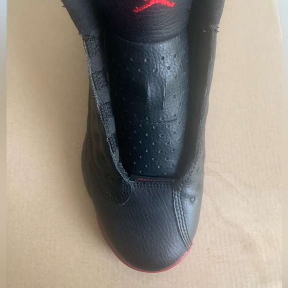 Air Jordan 13 blk/red 5Y - Picture 5 of 5